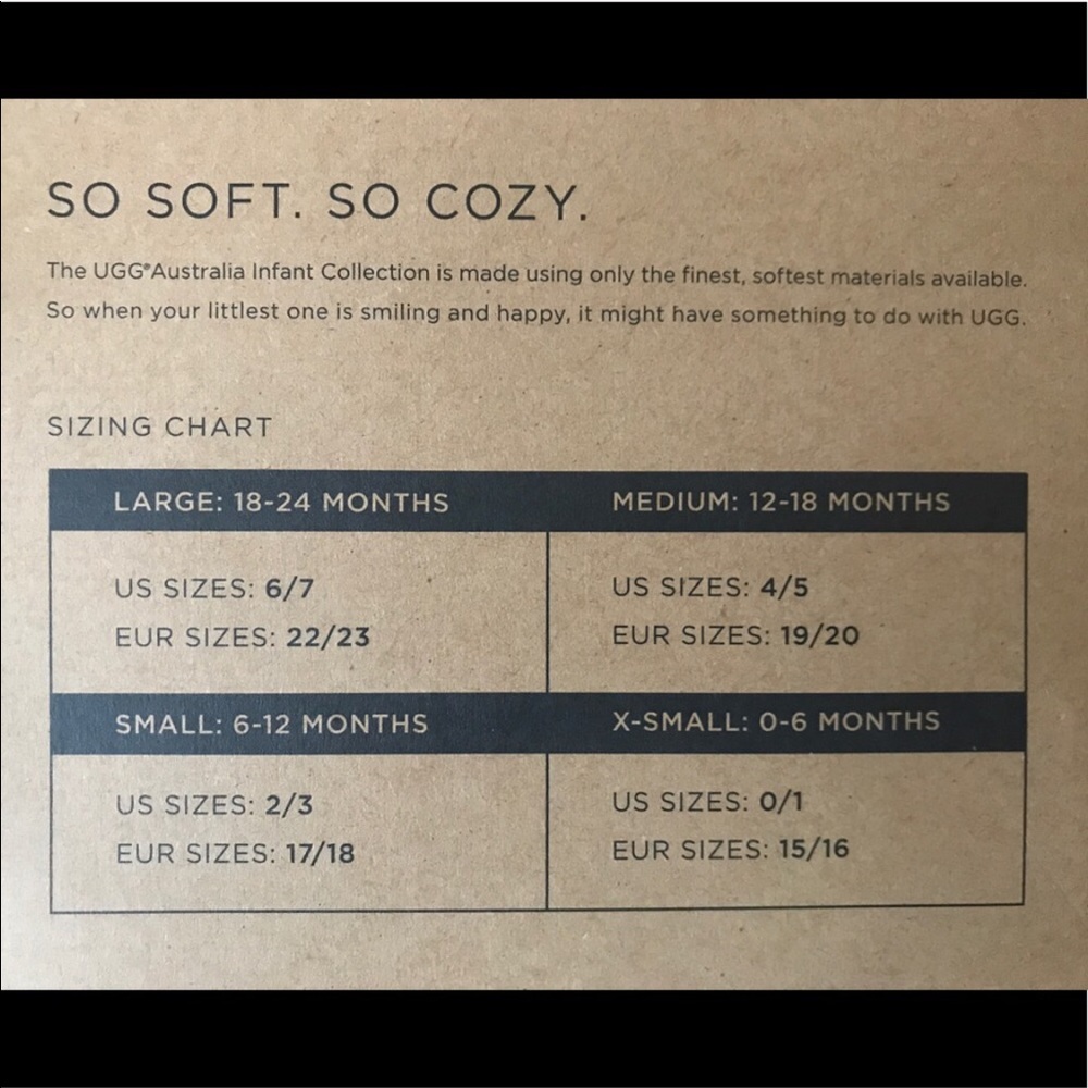 CCO!!! NWT UGG Unisex Erin Booties-Chestnut 18-24mos - Picture 4 of 8